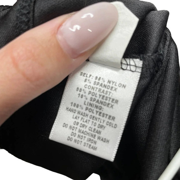 Kiyonna Black Nude‎ Lace Ruched Luna Dress Plus Size 2X - Picture 12 of 12